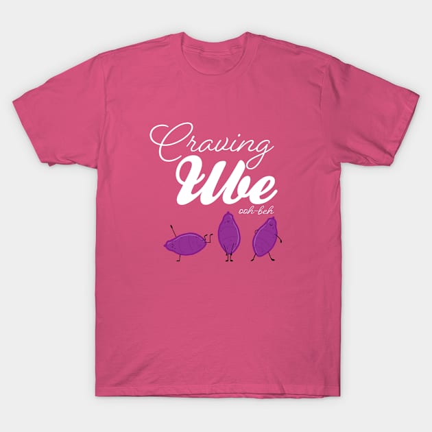 Craving Ube T-Shirt by Mejanzen